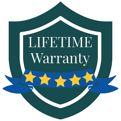 Lifetime Warranty, Conservation Construction, Logo